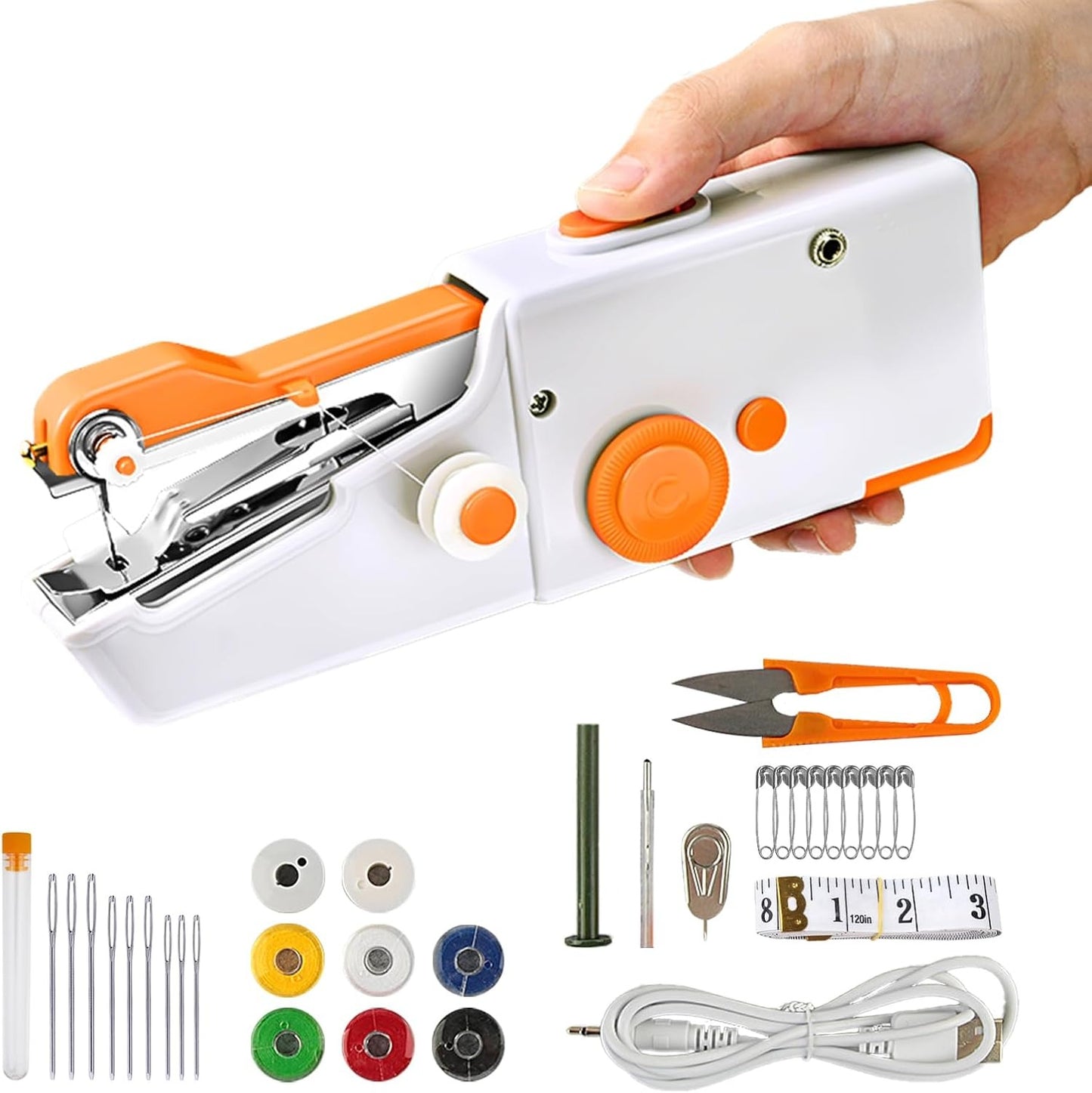 Handheld Rechargeable Sewing Machine